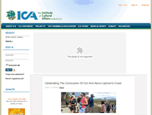 Tablet Screenshot of ica-usa.org